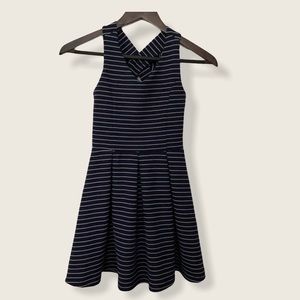 Striped girls dress
